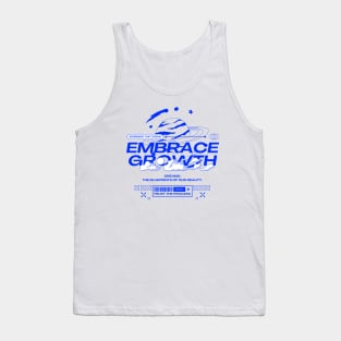 Embrace Growth Positivity Motivational Tank Top